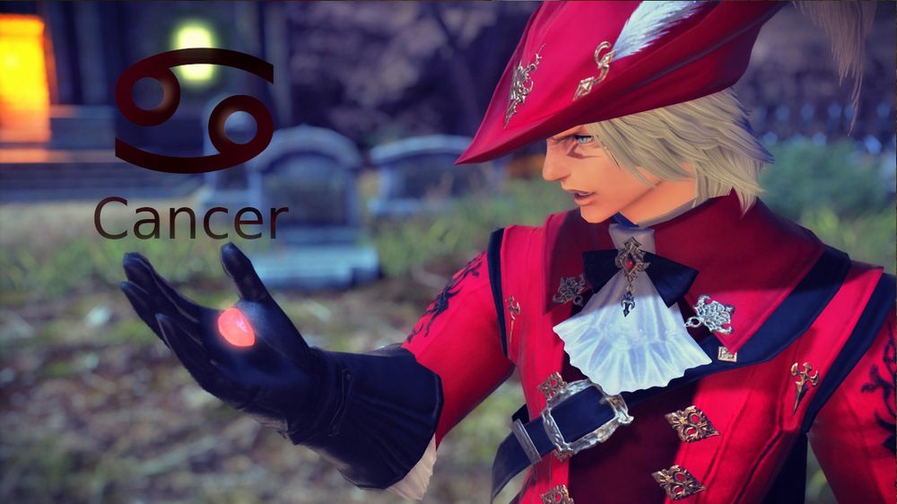 Final Fantasy XIV Mago Rosso Cancro Final Fantasy XIV Mago Rosso Cancro